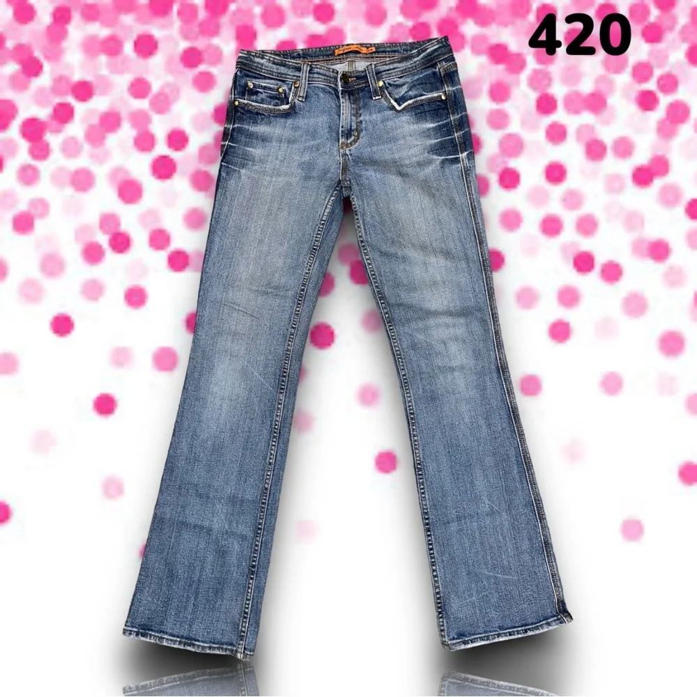 Vigoss low rise bootcut jeans Sz. 7/8 - Picture 2 of 4